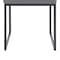 Armen Living Trevor Contemporary Dining Chair in Matte Black Finish and Gray Faux Leather, PK2 LCTRCHMBGR - alternate 8